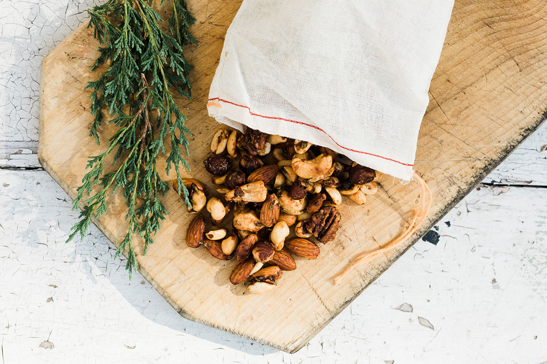 Sweet & Smoky Cocktail Nuts
