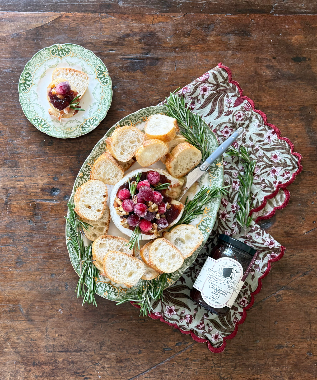 Cranberry Baked Brie